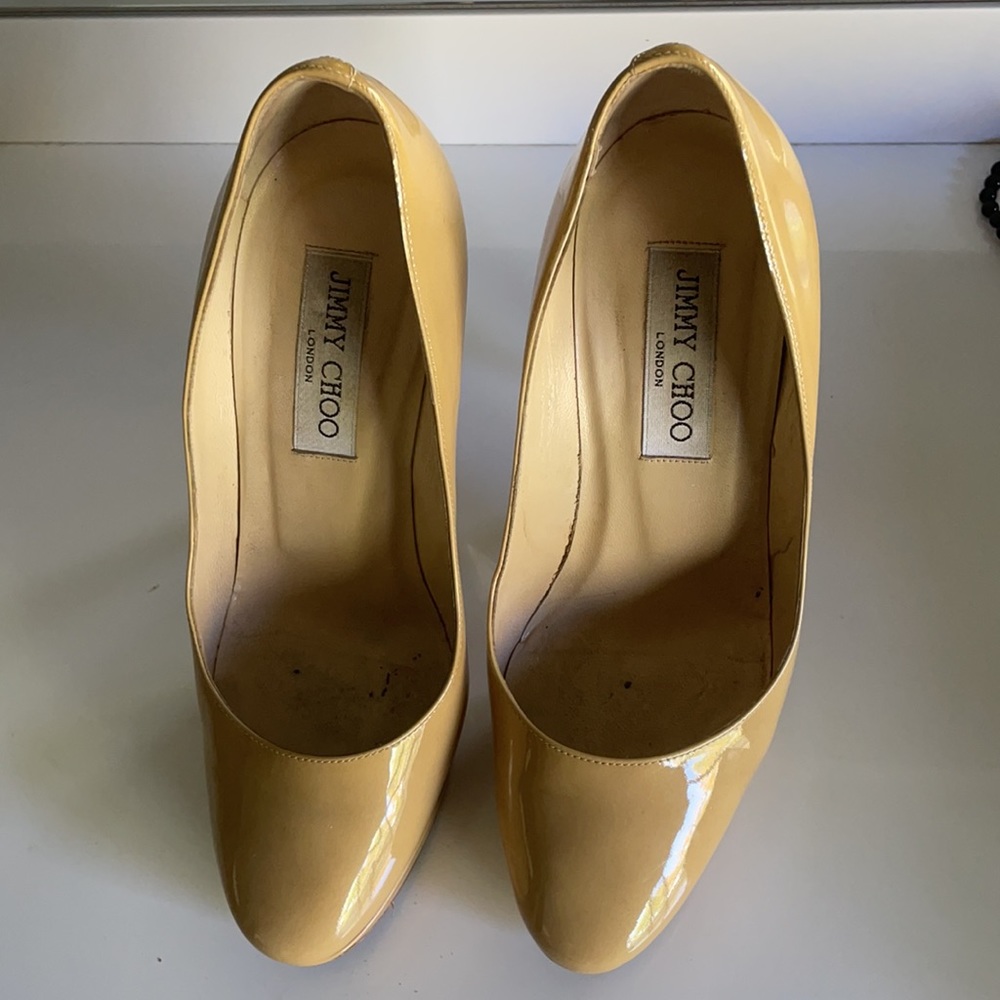 Nude Jimmy Choos - Picture 2 of 4